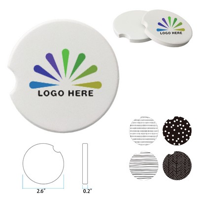 Custom Ceramic Car Coaster