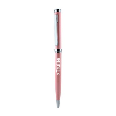 Twist-Action Retractable Metal Ballpoint Pen