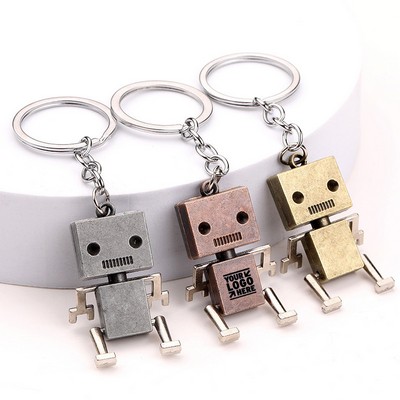 Creative Movable Robot Keychain