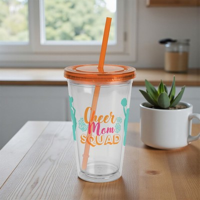 Pod Full Color Sunsplash Tumbler 16 Oz