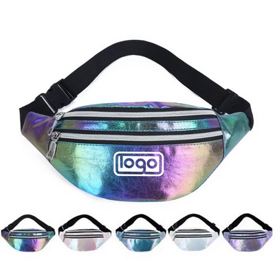Holographic Waist Bags Cross Body Fanny Pack