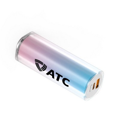 20W 5000mAh Portable Gradient Color Power Bank