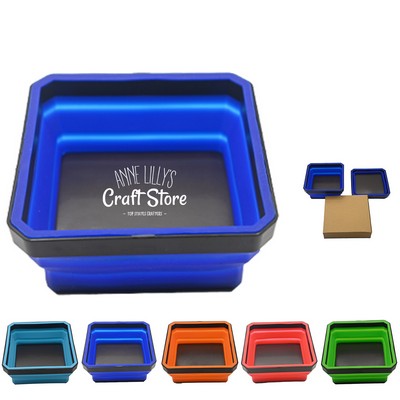 Collapsible Magnetic Parts Tray