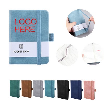 PU Leather A6 Pocket Journal