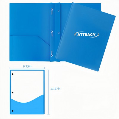 A4 PP Plastic File Folder
