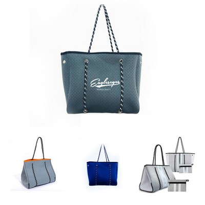 Neoprene Beach Tote Bag