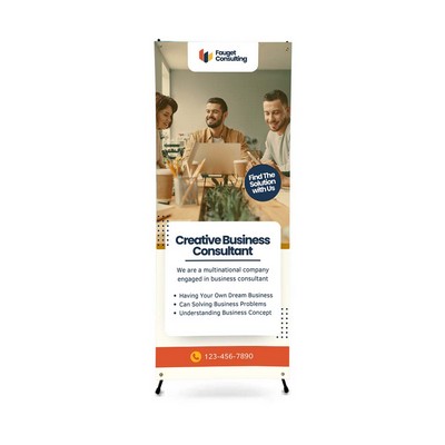High Quality X banner Stand - Graphic only