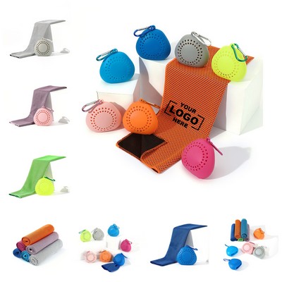 Summer Outdoor Activities Exercise Cool Feeling Cooling Ice Cold Gifts Activity Towels