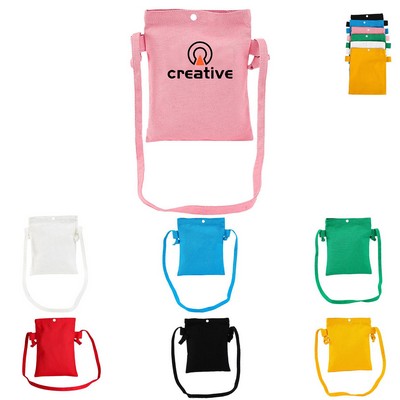 Canvas Crossbody Shoulder Pouch