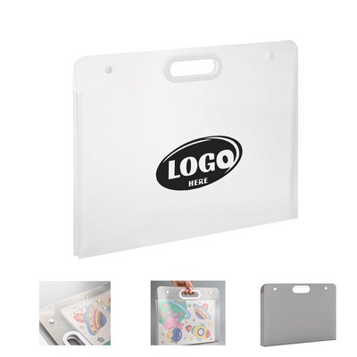 Waterproof A4 Art Portfolio Folder W/ Handle