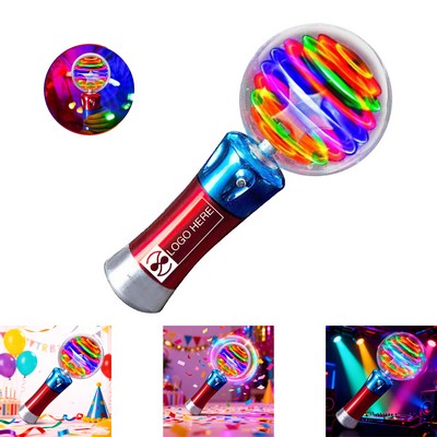 Spinning Light Up Toy Wand