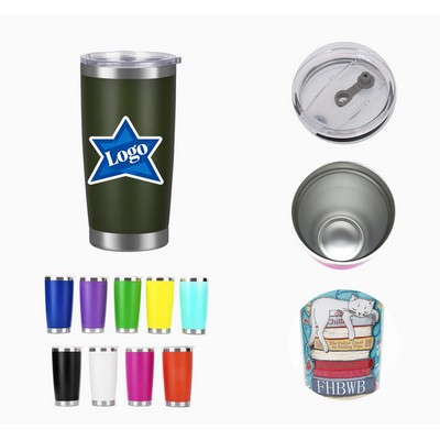 20oz Double-Wall Stainless Steel Mug
