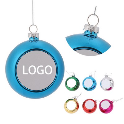 Custom Ball Pendant Christmas Trees Ornament