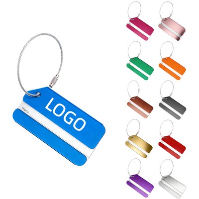 Aluminium Alloy Luggage Tag Suitcase Tag