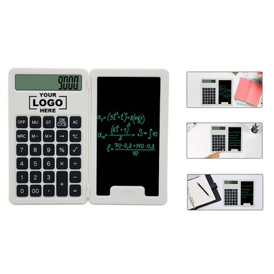 Calculator with Writing Tablet