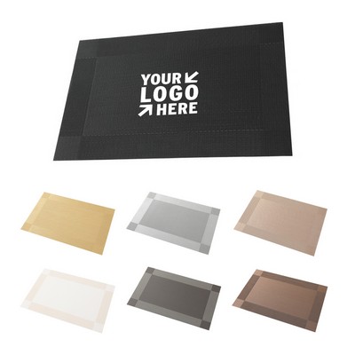 Non Slip Heat Resistant PVC Placemat