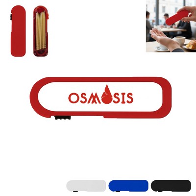 Printed Travel Toothpick Dispensers