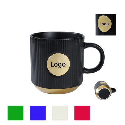12oz Ceramic Bronze Coffee Mug