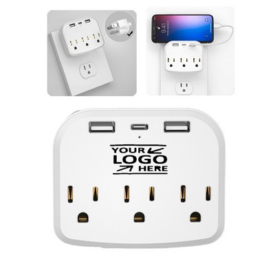 3 Outlets Power Strip