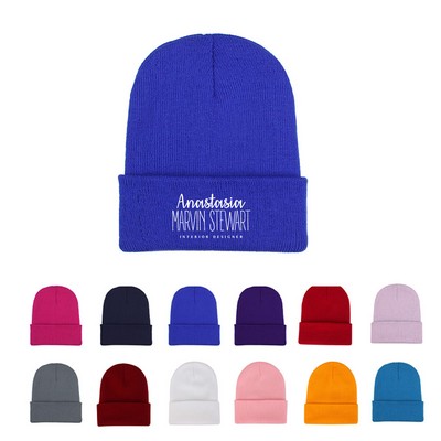 Stretchable Knit Beanie