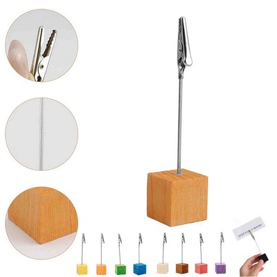 Cube Clip Memo Holder