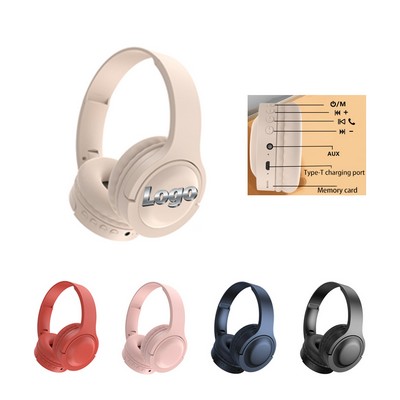 Retractable Folding Headphones