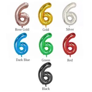 16" Number & Letter Balloons