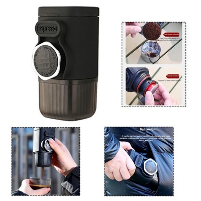 Outdoor Portable Hand Pressed Coffee Machine