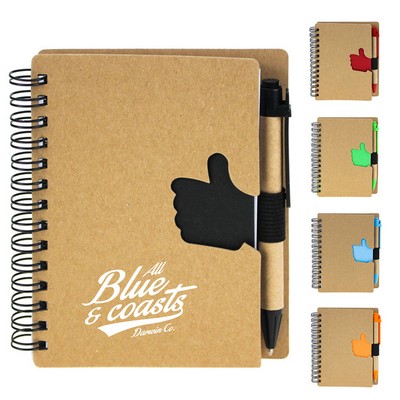 Thumbs Up Spiral Notebook