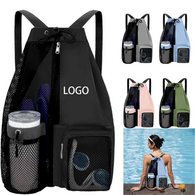 Mesh Beach Backpack