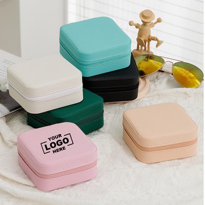 Zipper Jewelry Storage Box