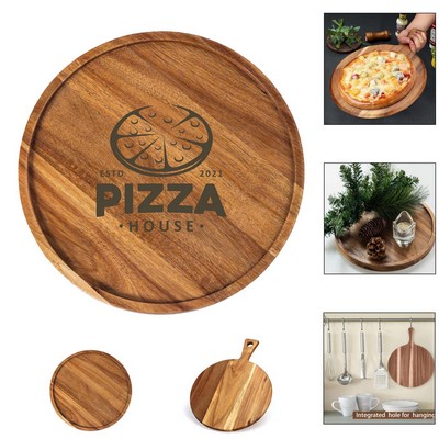 Wooden Pizza Cutting Board