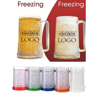 Double Wall Gel Cooling Beer Mug