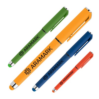 Lilac Recycled Plastic Gel Pen (1 Color Imprint)