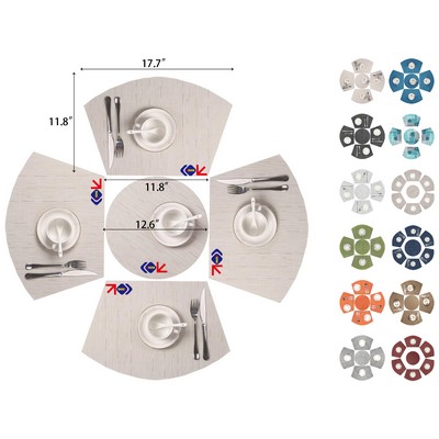Round Table Placemats Set