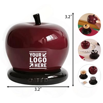 Ceramic Apple Shaped Container