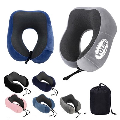 U-Shaped Memory Foam Neck Support Pillow