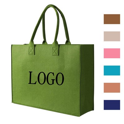 Elegant Sturdy Felt Tote