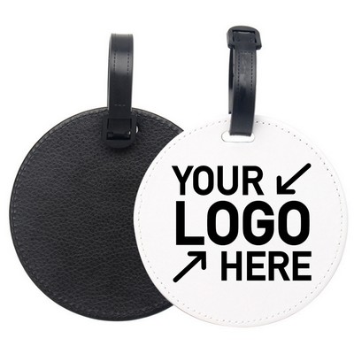 Sublimation Round Luggage Tag