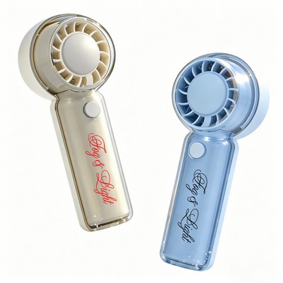 HandFan Handheld Mini Fan, USB Rechargeable, Pocket Design for Travel/Summer/Concerts/Lash