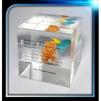 Lucite Cube Award (3"x3"x3")