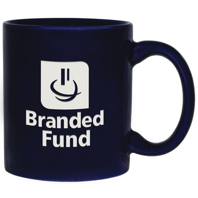 Cobalt Blue Skyline Landmark Mug (11 Oz.)