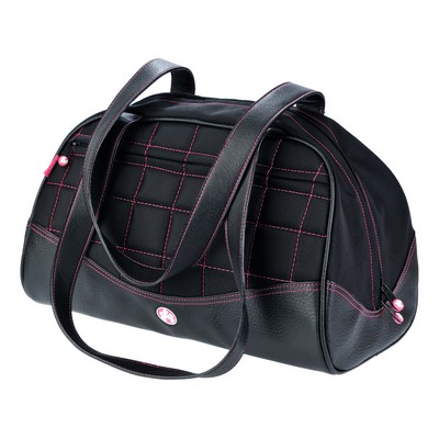 Sumo Duffel - Black with Pink Stitching - Large