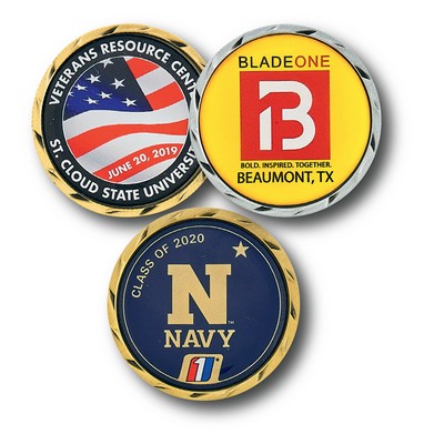 2" USA Printed Rush Coin