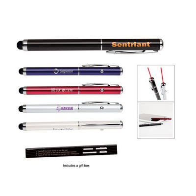 iPad/iphone Stylus w/ Laser Pointer