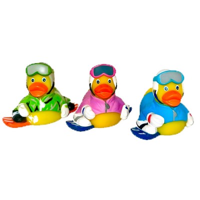 Rubber Snow Boarding Duck©
