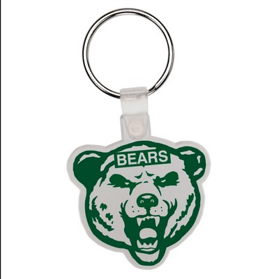Soft Plastic Key Chain - Bear