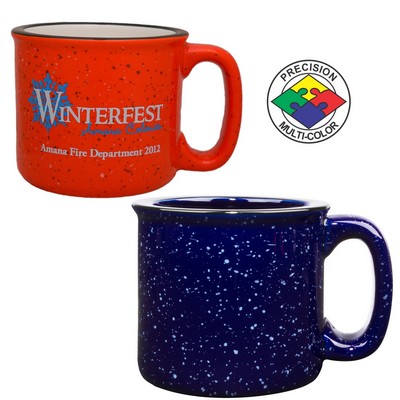15 Oz. Cobalt Blue Campfire Mug - Dishwasher Safe - Precision Spot Color