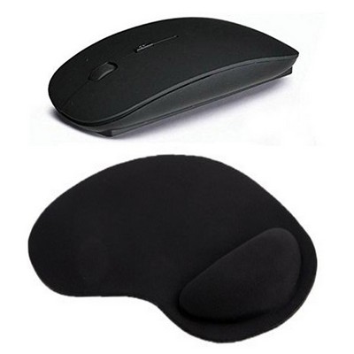 Promotek iBank® 2.4GHz Wireless Mouse + Wrist Rest Mouse Pad
