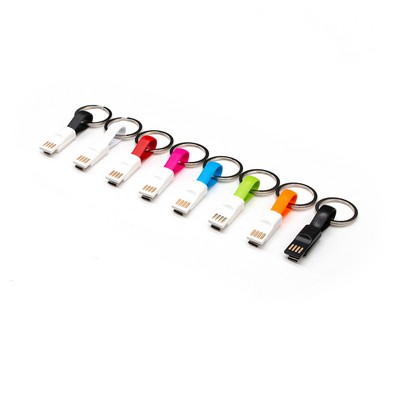Portable Charging Cable And Key Ring